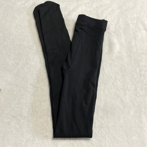 NWT Vero Monte Black Fleece Lined Footed Tights - Picture 1 of 8